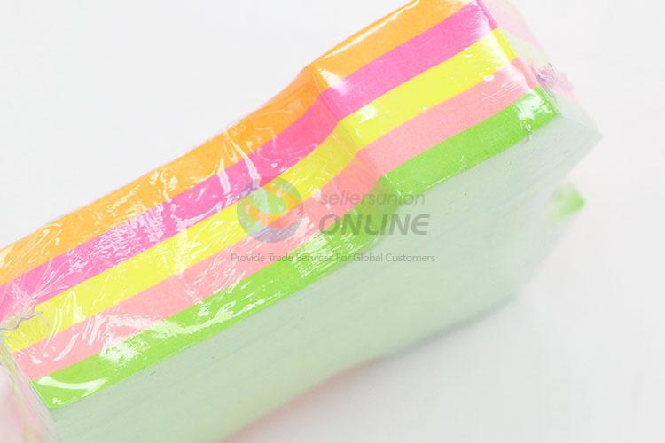 200pcs Colorful Fluorescent Sticky Notes Set