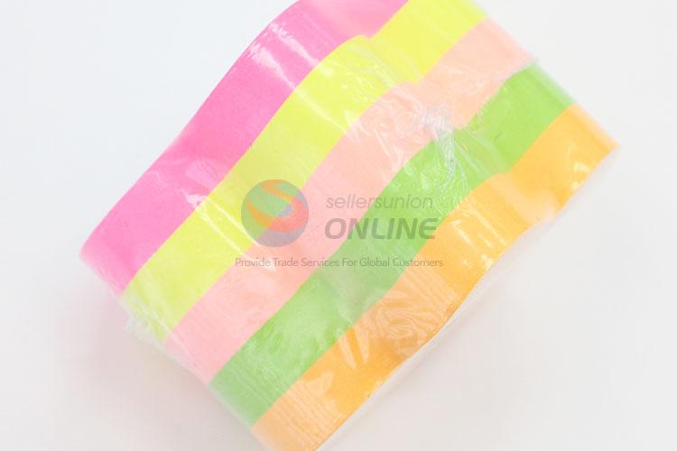 200pcs Colorful Fluorescent Sticky Notes Set