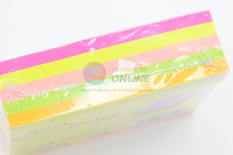 300pcs Colorful Fluorescent Sticky Notes Set