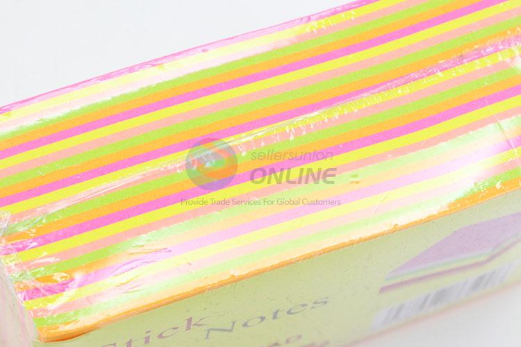 300pcs Colorful Fluorescent Sticky Notes Set