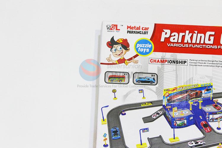 Educational Kids Alloy Car Parking Garage