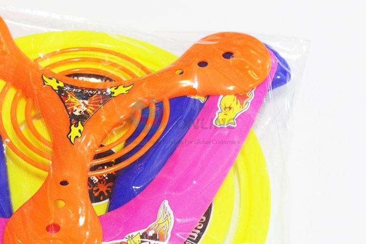 Outdoor Boomerang triangle-Shaped dart frisbee Will glow Kids toys