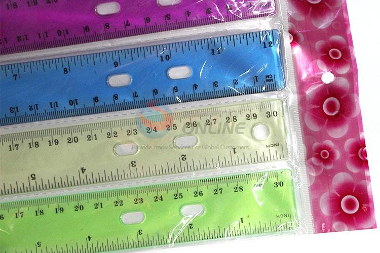 Factory High Quality 30cm Plastic Ruler for Sale