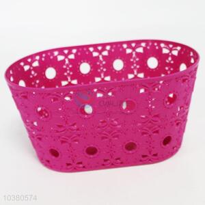 Hot Sale Plastic Hollow Out Storage Basket