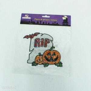 Halloween pvc window sticker with cheap price