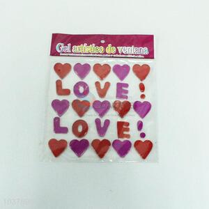 Good sale love sticker for window decoration