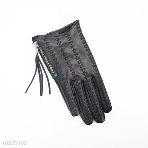 Hot sale women pu gloves driving gloves