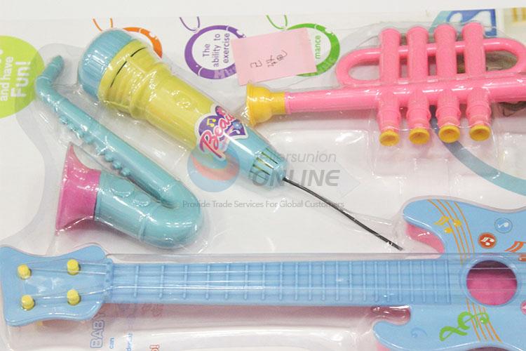 Top Selling Children Musical Instrument Plastic Music Combination Set Professional Toy