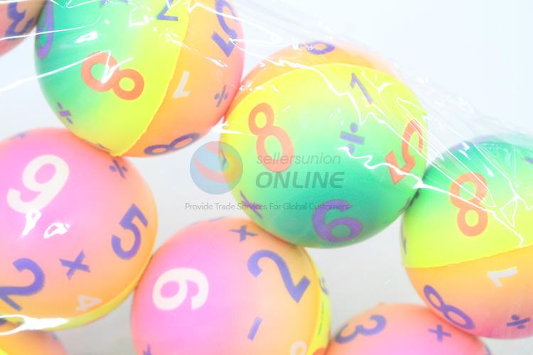 Recent design popular cheap children toy ball