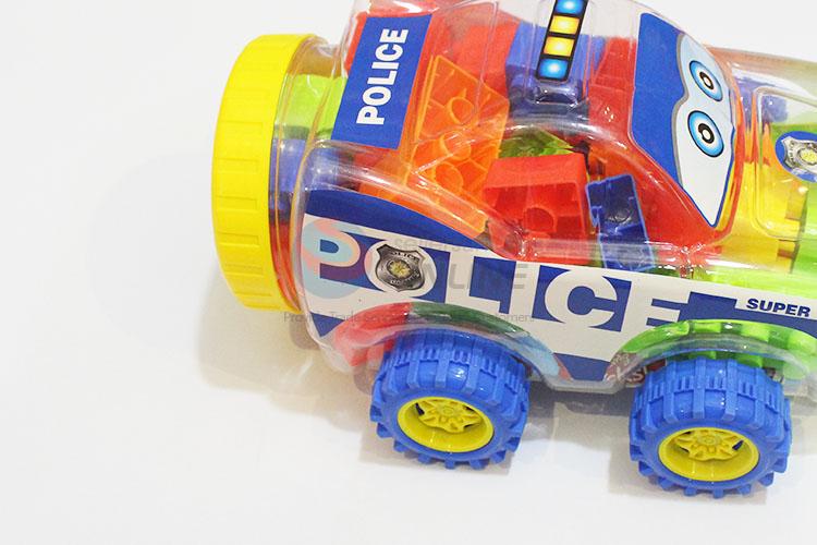 20-30Pcs/Set Vintage Police Shaped Plastic Model Toys for Kids