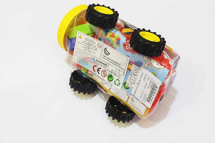 55Pcs/Set Car Shaped Plastic Car Toys Model Toys for Wholesale