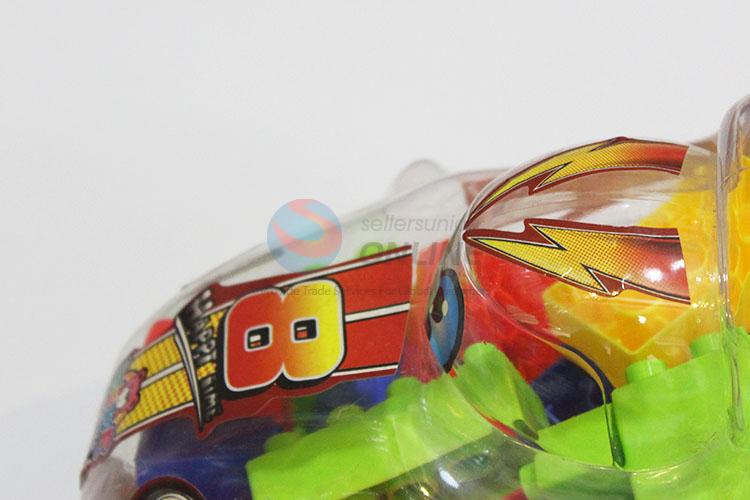 50-60Pcs/Set Automobile Race Shaped Plastic Model Toys for Kids