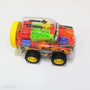 55Pcs/Set Car Shaped Plastic Car Toys Model Toys for Wholesale