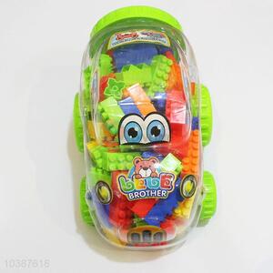 100-120Pcs/Set Automobile Race Shaped Plastic Model Toys for Kids