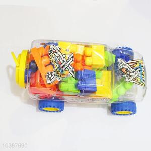 Plastic Big Hummer Educational Building Blocks Toys