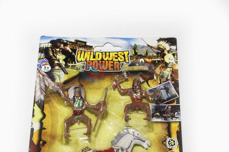 Hot Sale Western Indian and Horse Toy