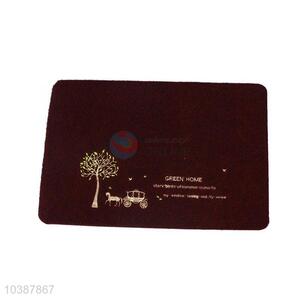 Wholesale custom embroidered floor mat