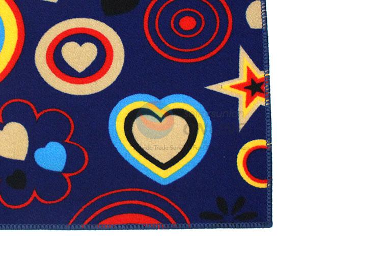 Popular cute low price printed floor mat