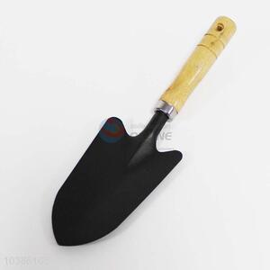 Best selling wood handle steel garden trowel,33cm