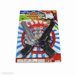 Kids toy police gun set military toy