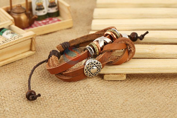 Good Quality Handmade Retro Leather Bracelet