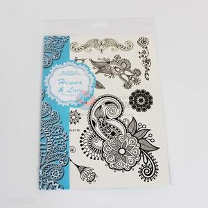 Promotional Henna&Lace Tattoo Stickers for Sale