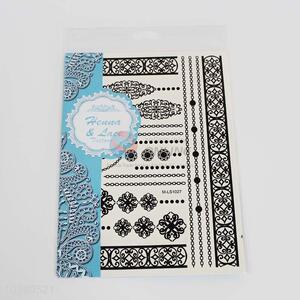 Hot Sale Henna&Lace Tattoo Stickers for Sale