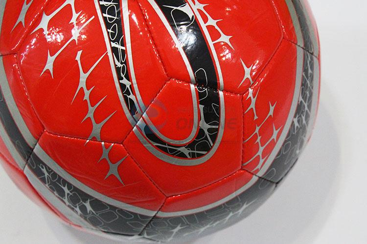 Fashionable Red PVC Football for Sale