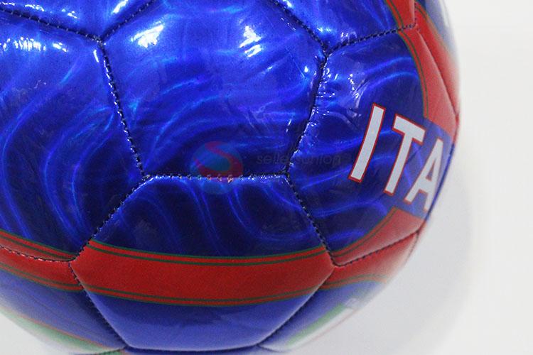 Factory Direct Blue PVC Football for Sale