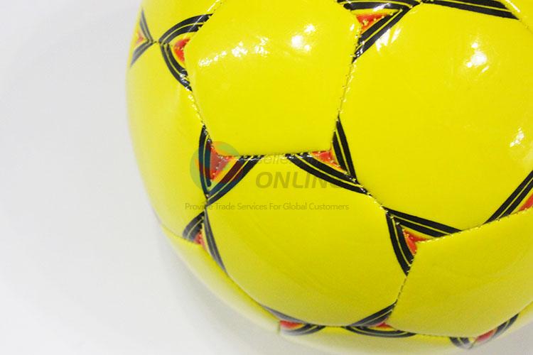 Nice Design Yellow PVC Football for Sale