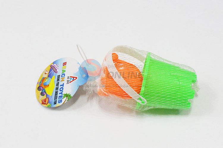 Top Sale Children Sand Beach Bucket Toys Set