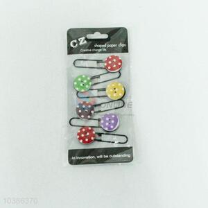 6pcs Lovely Design Paper Clip for Wholesale