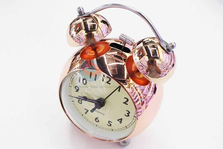 Two Bell Iron Alarm Clock/Table Clock