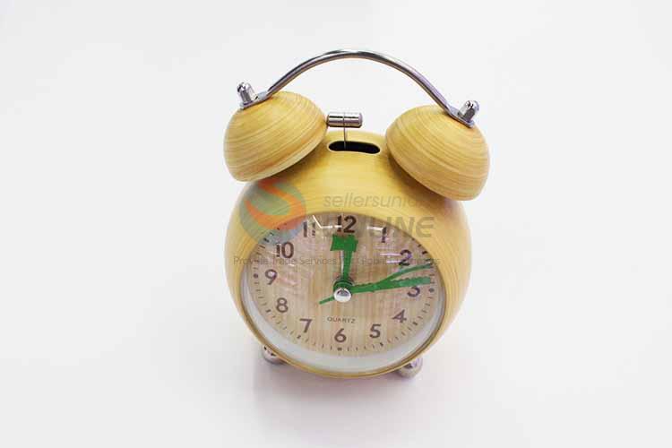 Two Bell Iron Alarm Clock/Table Clock