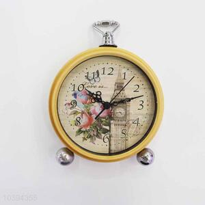 Two Bell Iron Alarm Clock/Table Clock