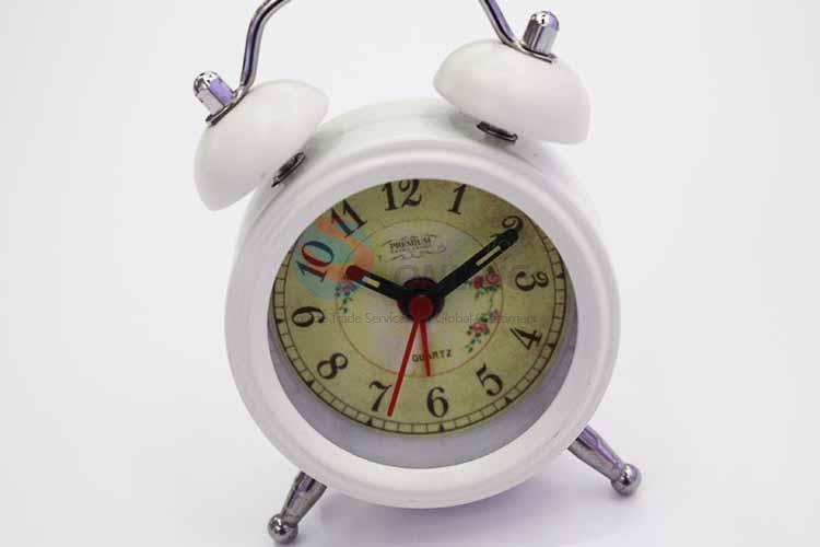 White Alarm Clock/Table Clock