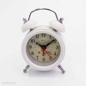 Flower Pattern Alarm Clock/Table Clock