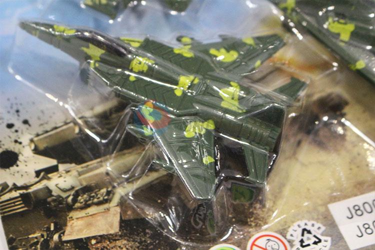 Direct Price Military Camouflage Pull-back Plane Children Toy