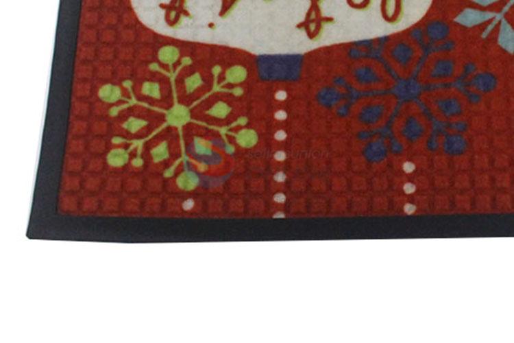 Wholesale Low Price Snowflake Printed Bath Mat