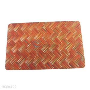 China Supplies Weave Printed Pvc Bottom Door Mat