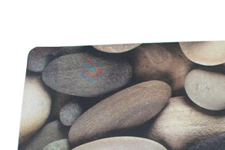 Best Selling Stone Printed Pvc Bottom Door Mat