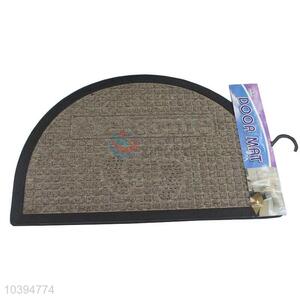 Made In China Gray Semicircle Door Mat