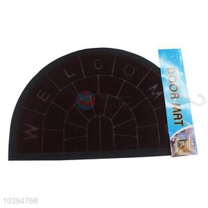 Best Selling Welcome Printed Semicircle Door Carpet