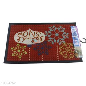 Wholesale Low Price Snowflake Printed Bath Mat