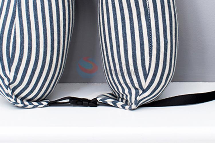 Wholesale Low Price Stripe U Shaped Neck Pillow