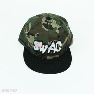 Camouflage Embroidered Flat Caps