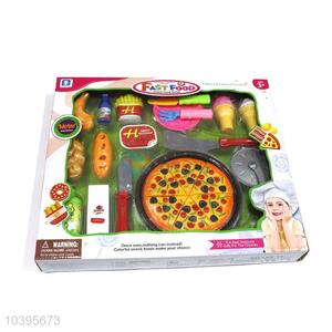 Cheap high quality pizza fastfood model toy