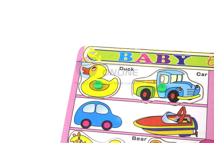 China factory price educational baby toys puzzle