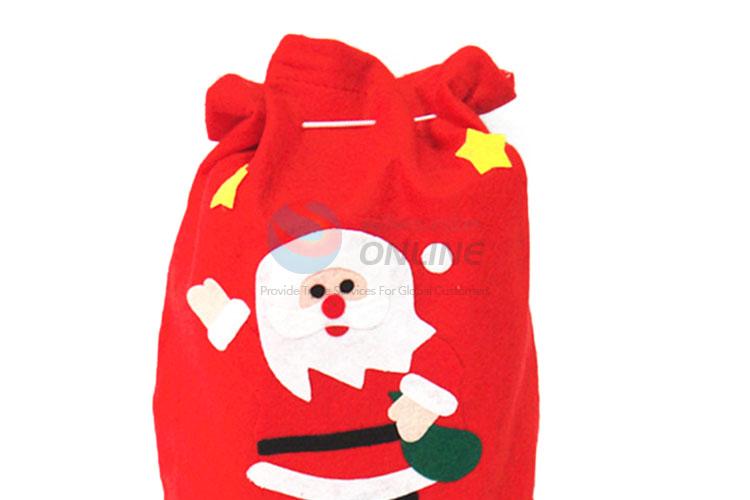 Wholesale Santa Claus Pattern Christmas Shopping Bag