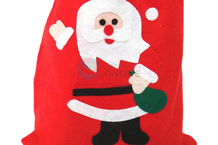 Wholesale Santa Claus Pattern Christmas Shopping Bag